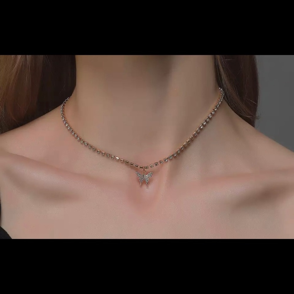 Women Jewelry Butterfly Pendant Necklace